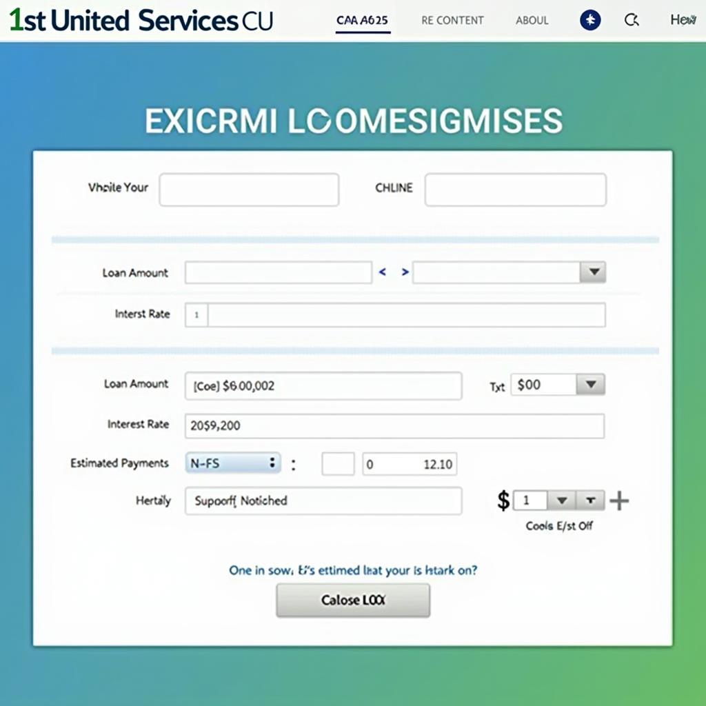 Calculating Your Monthly Payments with 1st United Services CU