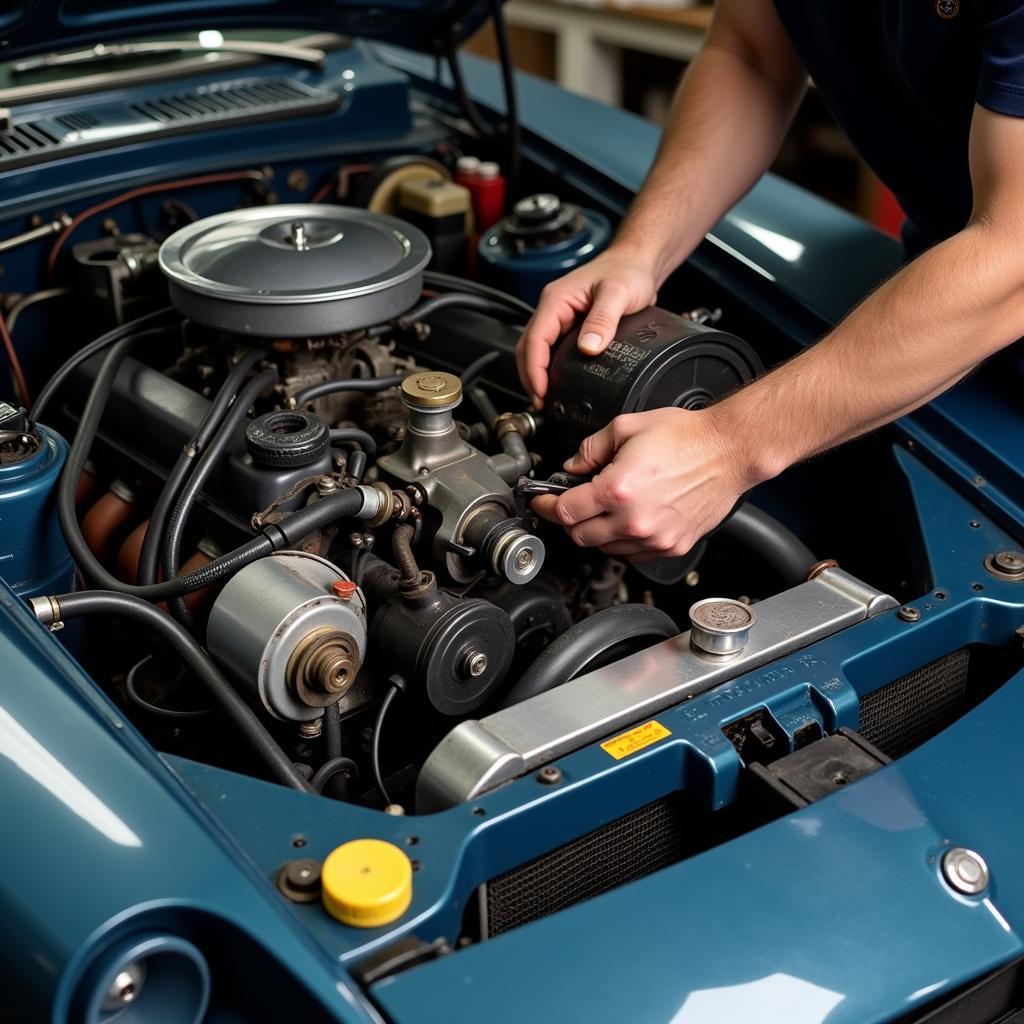 Classic Car Engine Repair