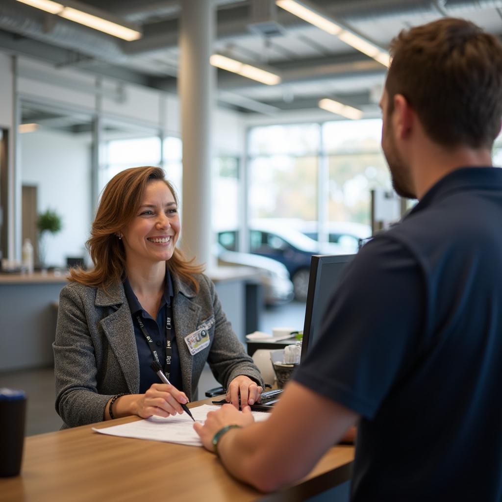 Friendly and helpful customer service at 28th Street Auto Sales