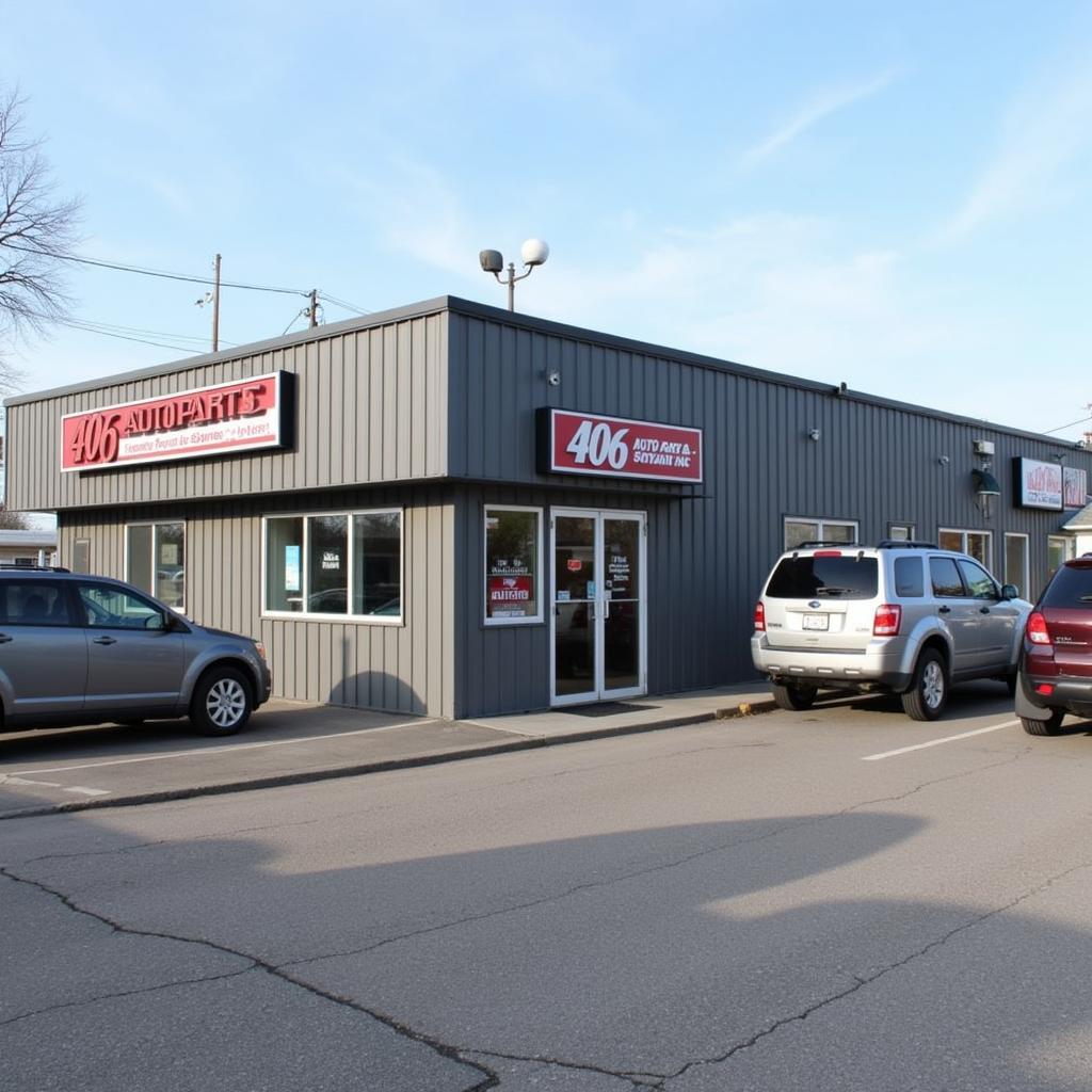 406 Auto Parts & Service Inc exterior view