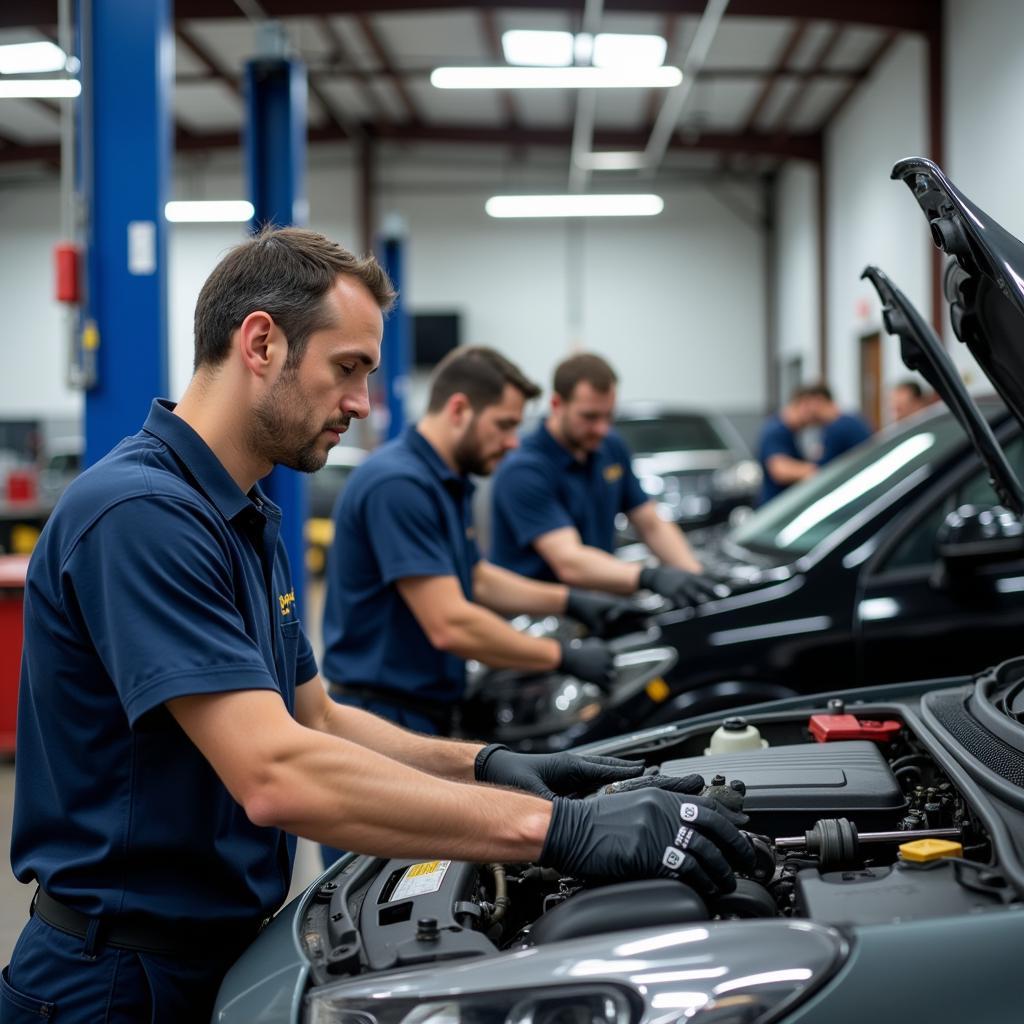 Experienced Mechanics at 5th Street Auto Service