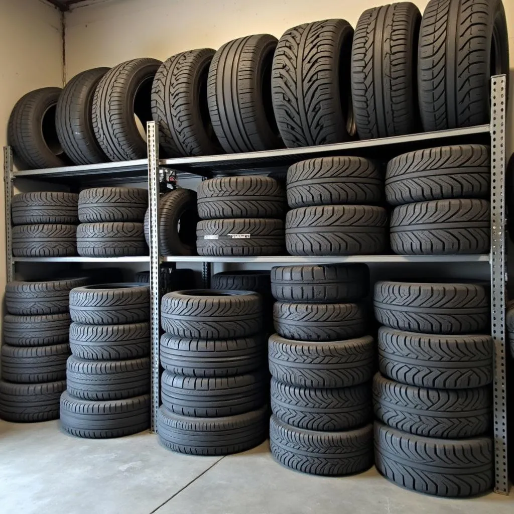 A-1 Auto Services Used Tire Selection