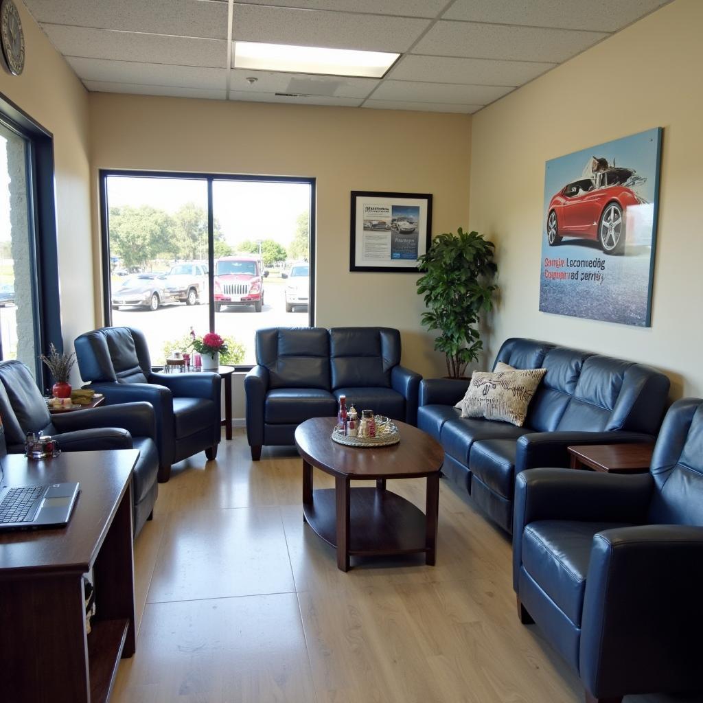 Comfortable Customer Waiting Area at A1 Auto Service