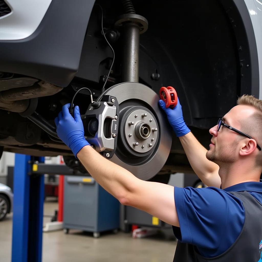 AA Auto Service Center Brake Inspection Video