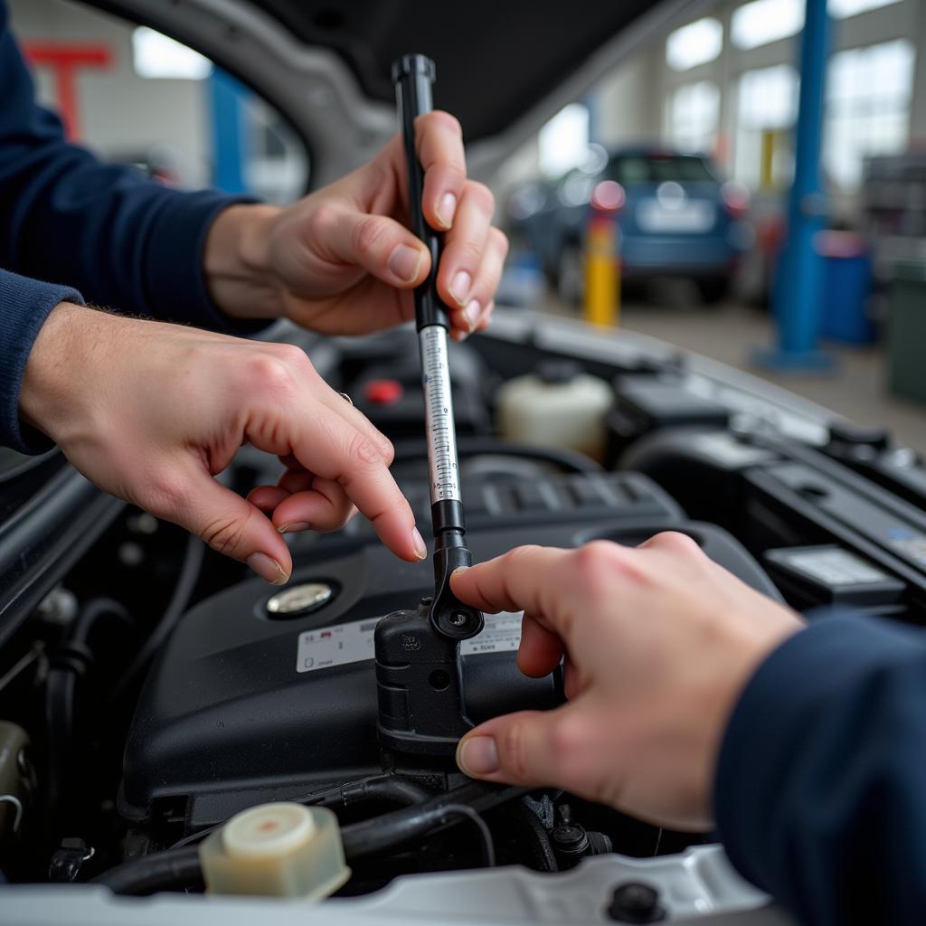 AA Auto Service Center Oil Change Tutorial