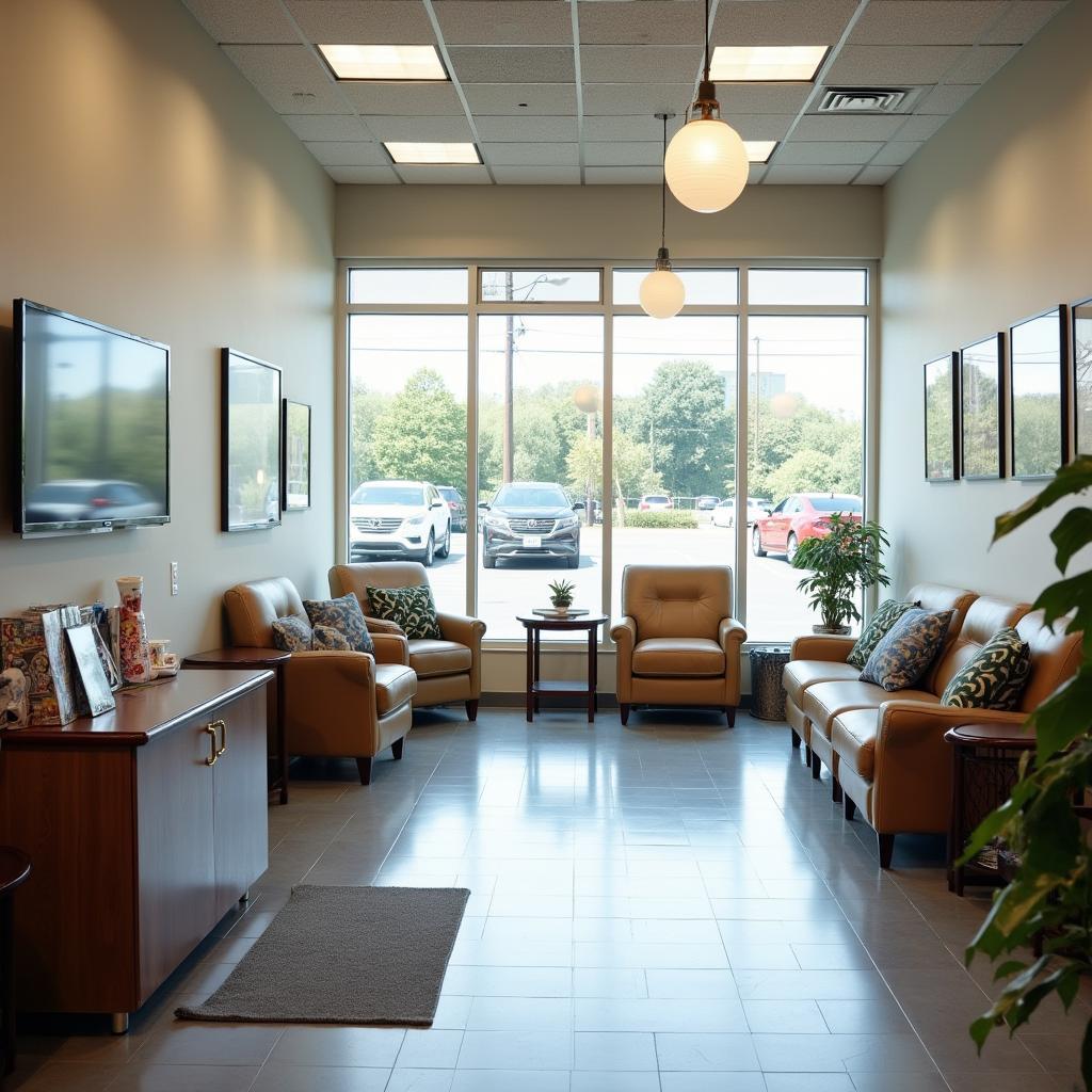 Comfortable Customer Waiting Area