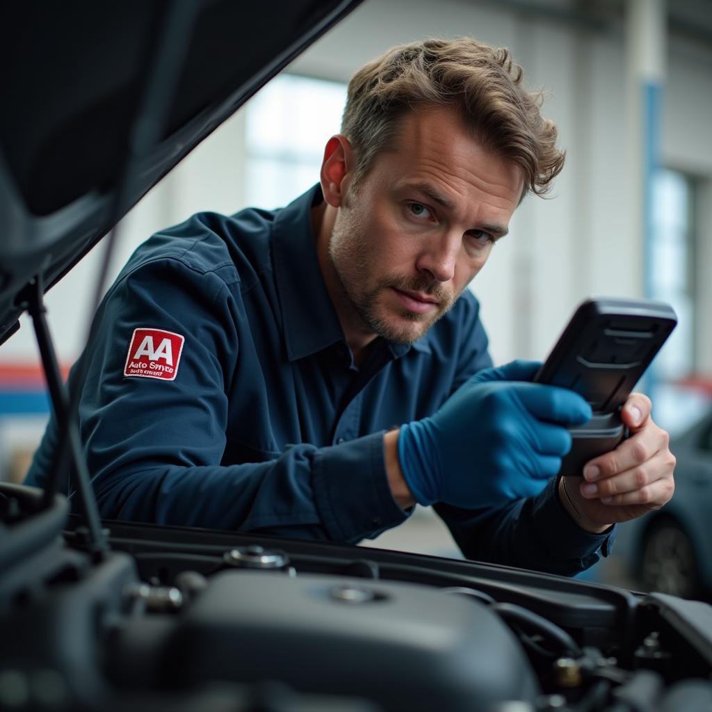 Qualified mechanic performing a car inspection in Te Rapa