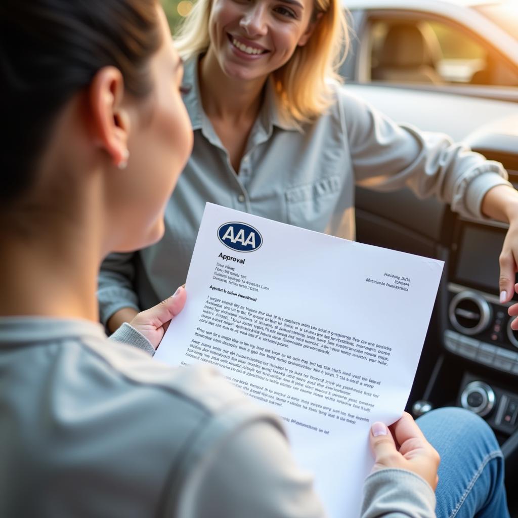 AAA Auto Loan Approval