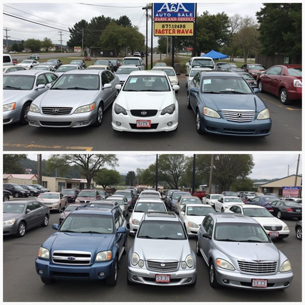 AAA Auto Sales Parts and Service Inc. Used Car Lot