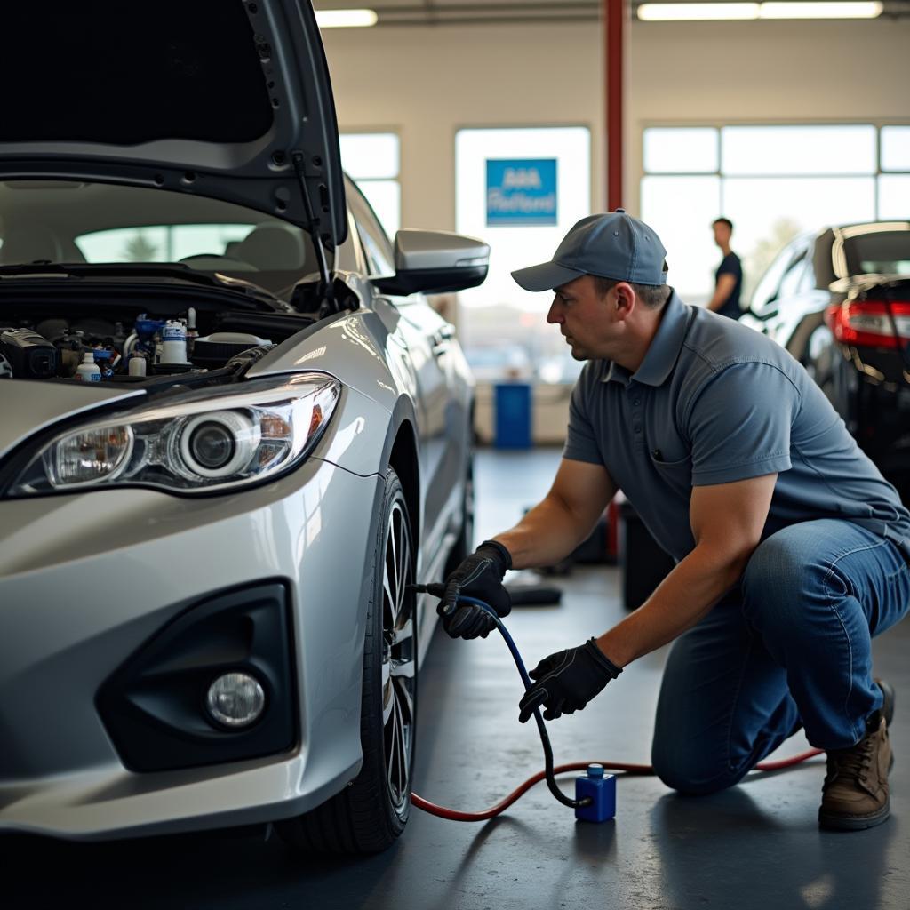 AAA auto service car maintenance in Chandler, AZ