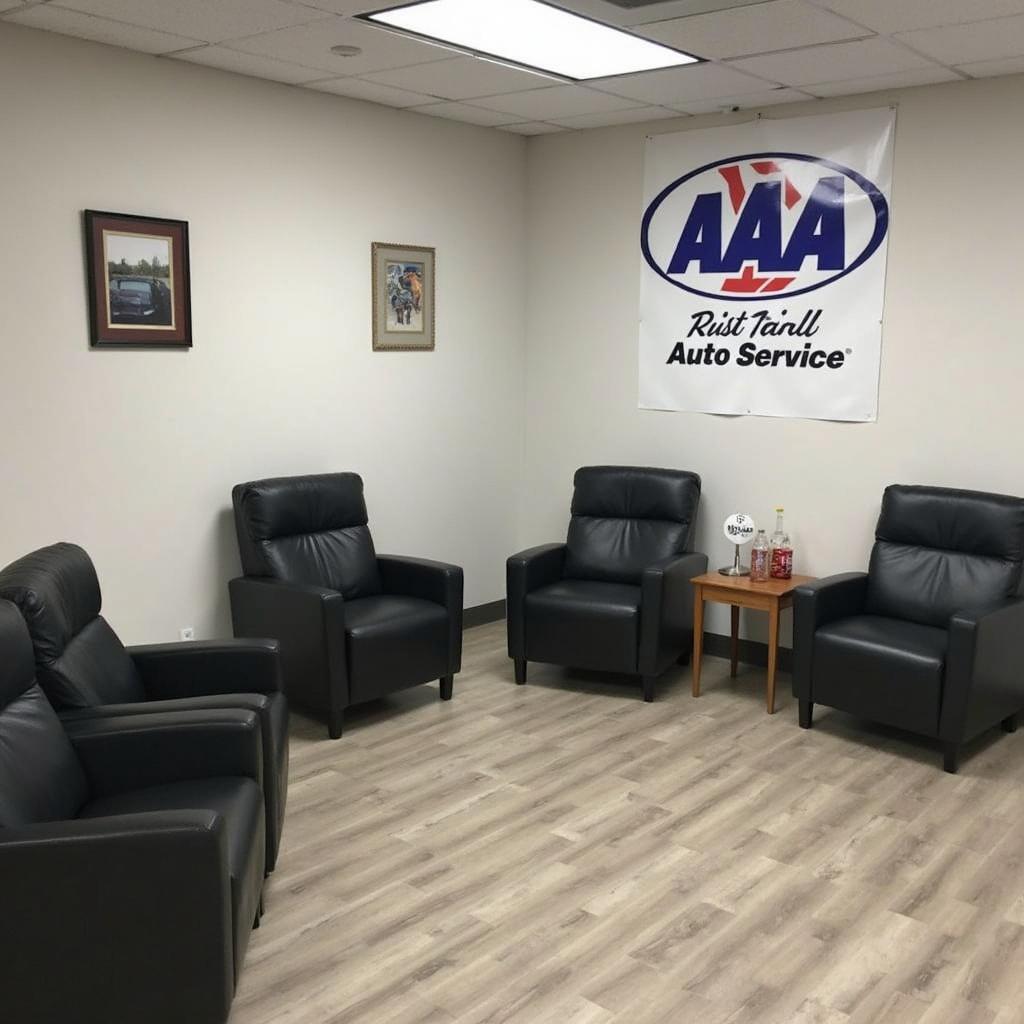 AAA Auto Service Fairfax VA Waiting Area