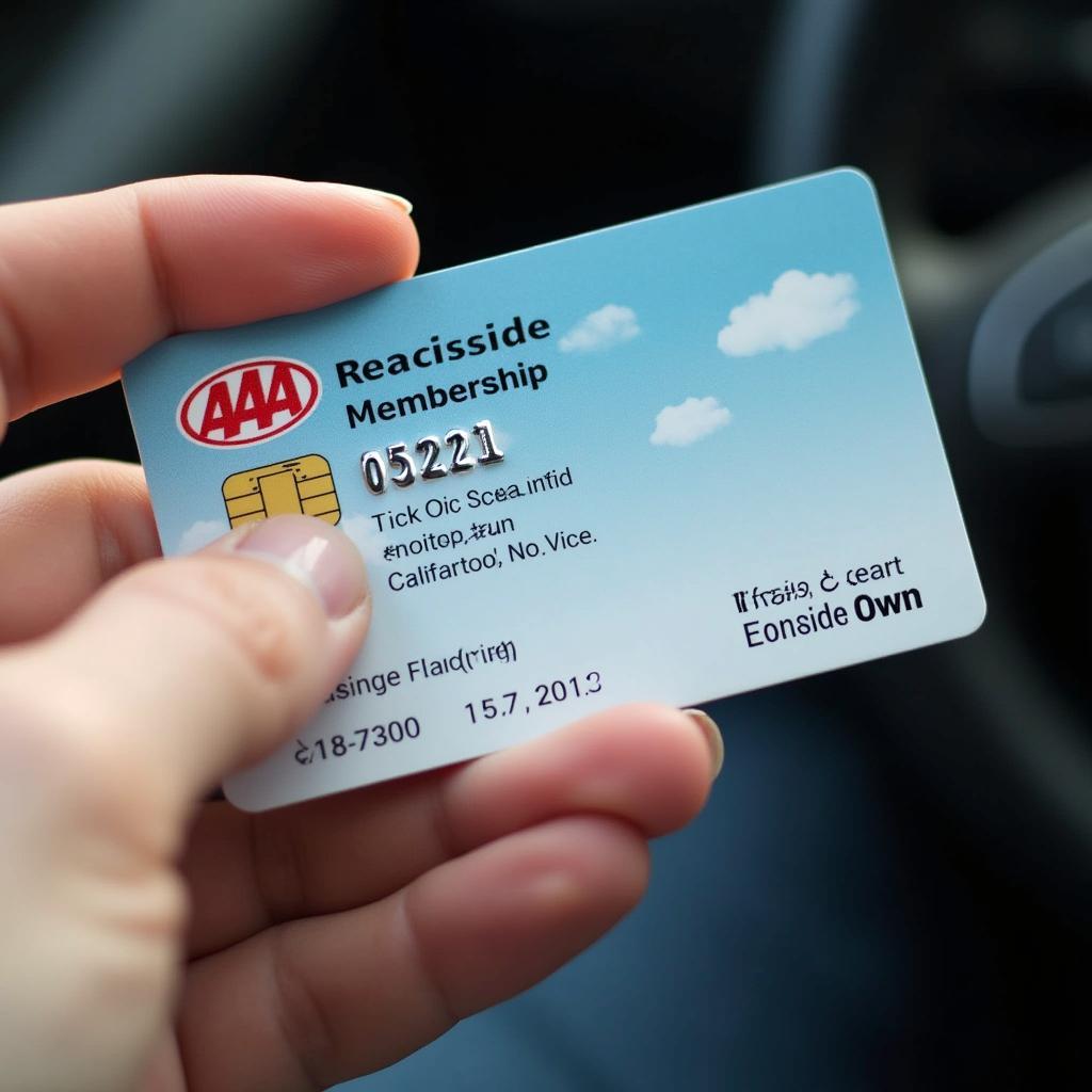 AAA Membership Card