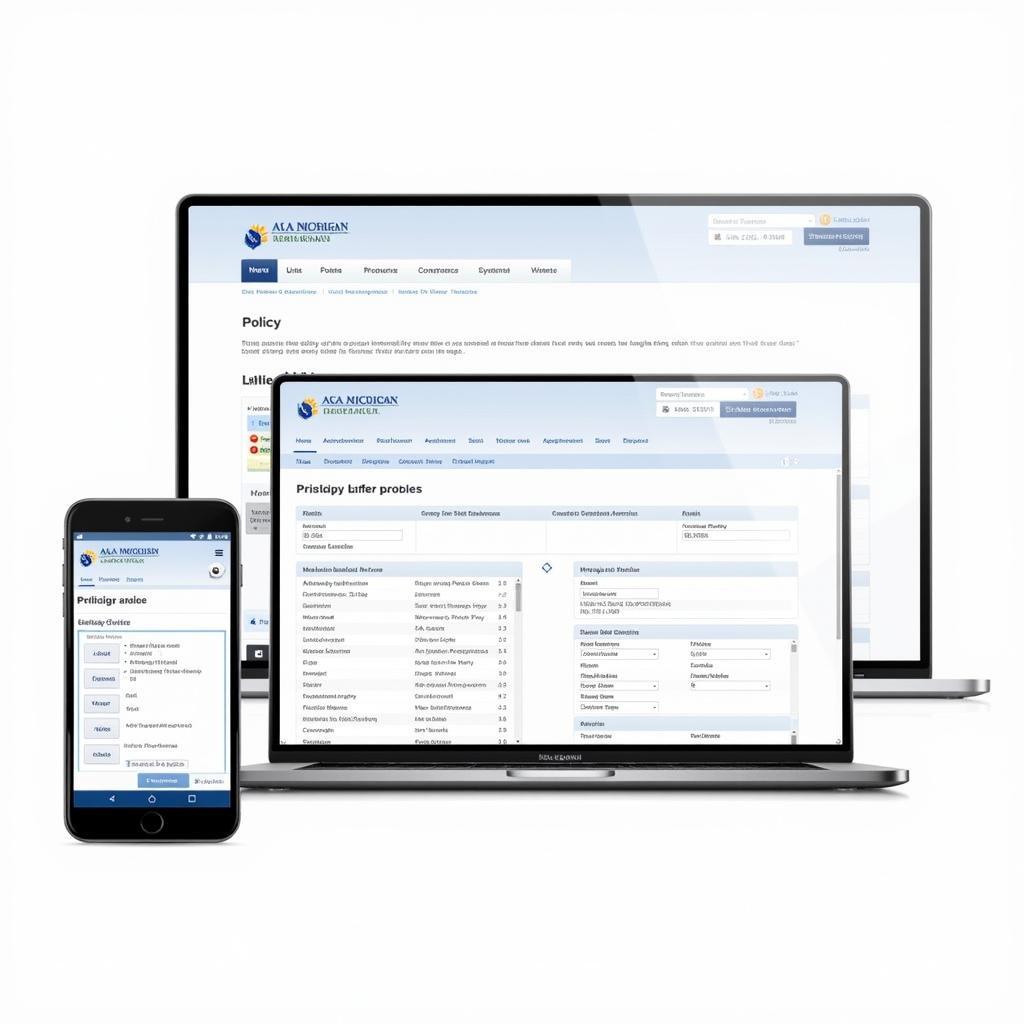 AAA Michigan Online Portal and Mobile App