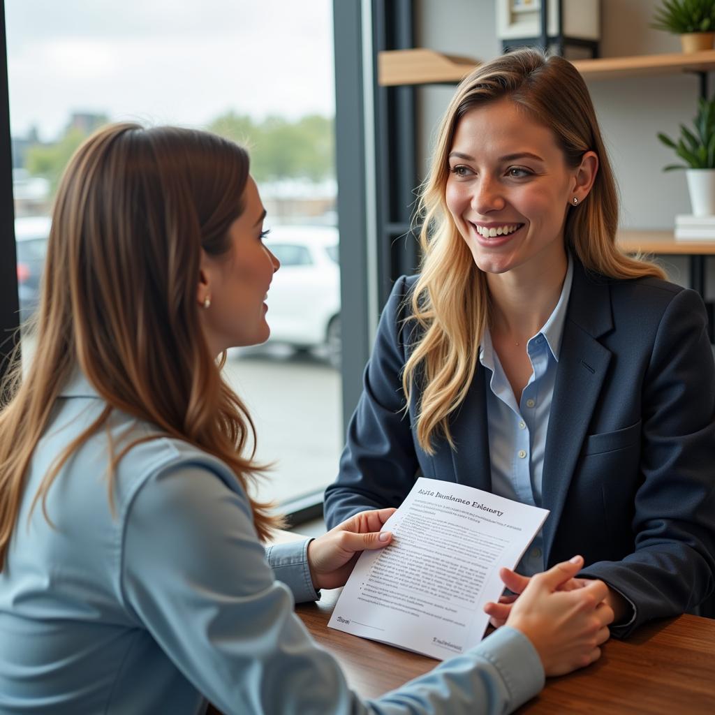 AAA Missouri Customer Service Representative Assisting a Client