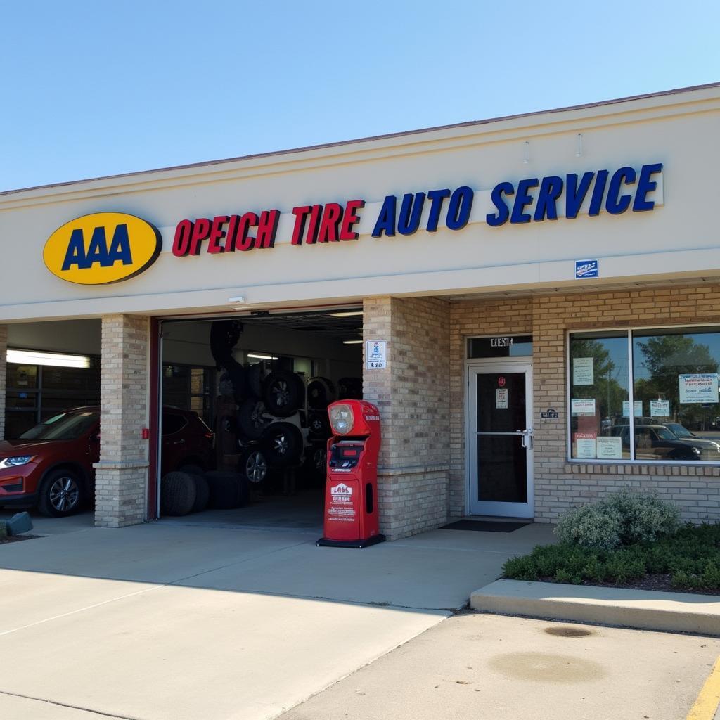 AAA Tire and Auto Service Kemp Road storefront