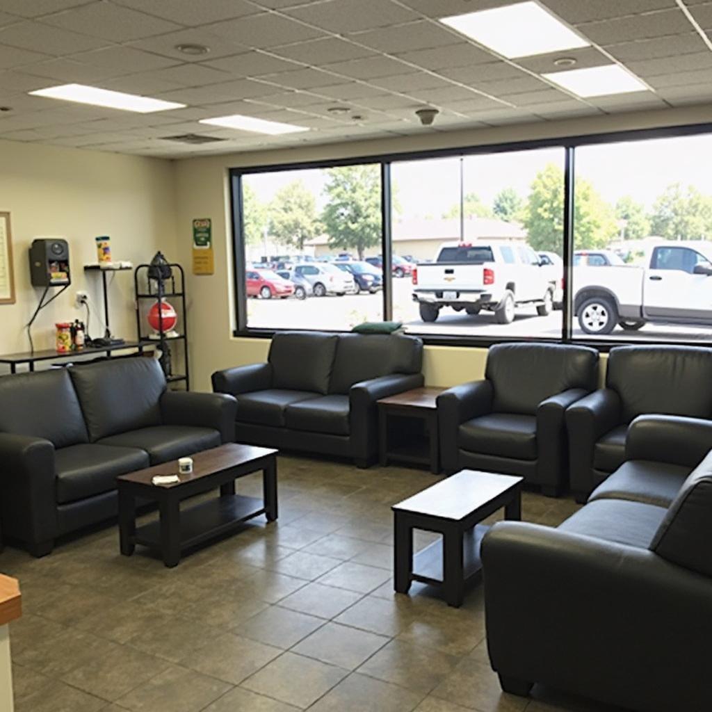 Comfortable Waiting Area at AAA Tire and Auto Service Beavercreek