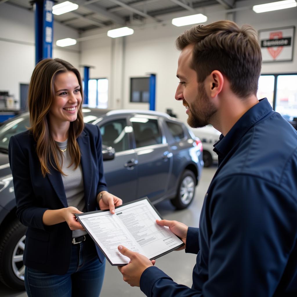 Customer Consultation at AAC Auto Service Roanoke VA