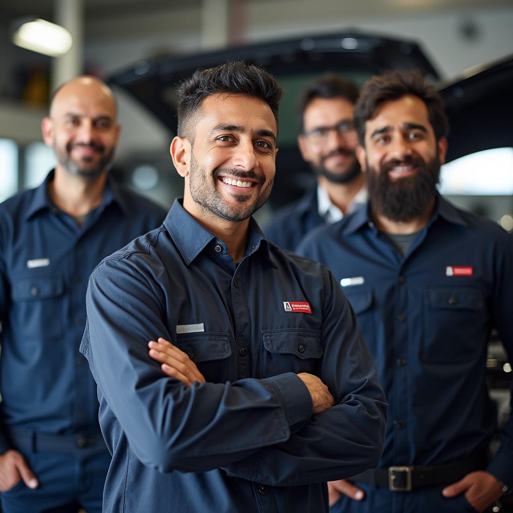 Aaram Auto Service Bangalore Team