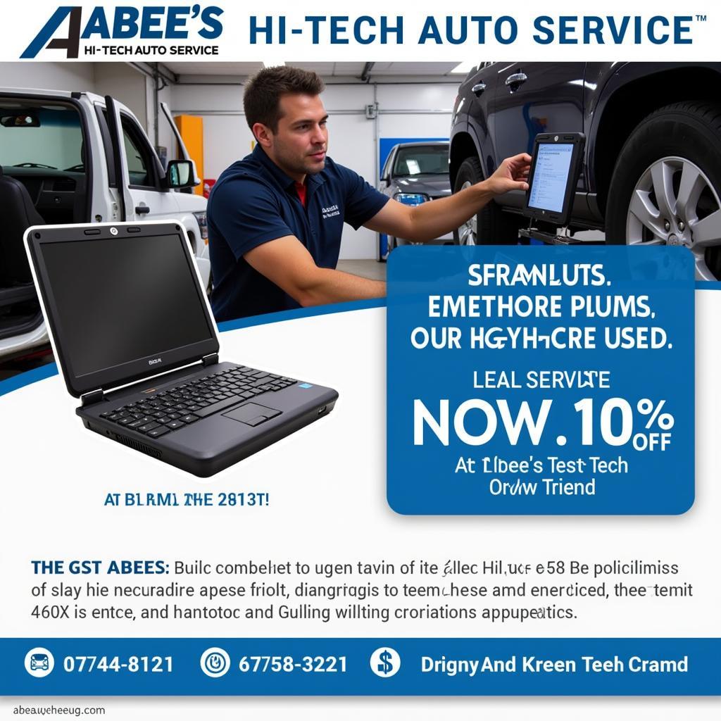 Advanced Diagnostic Equipment at Abee's