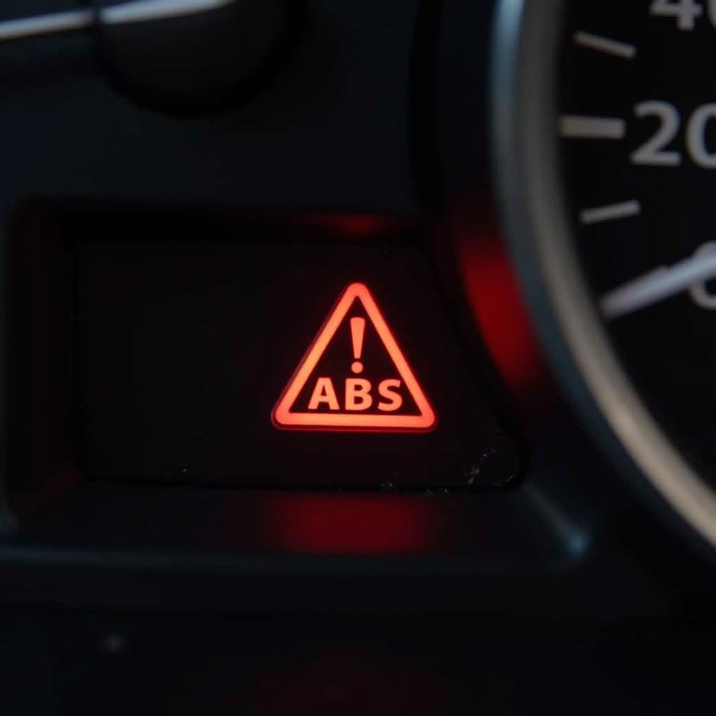 ABS Warning Light on Dashboard