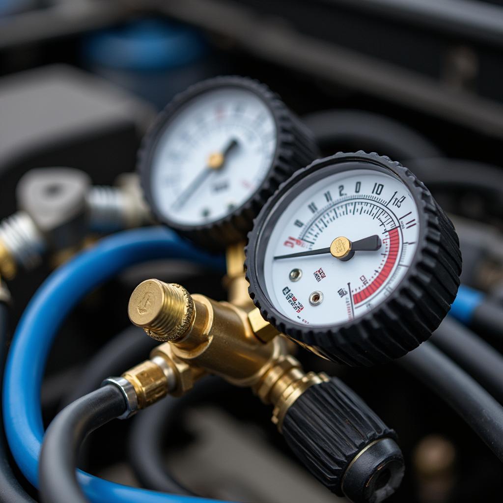 AC Service Manifold Gauge Set