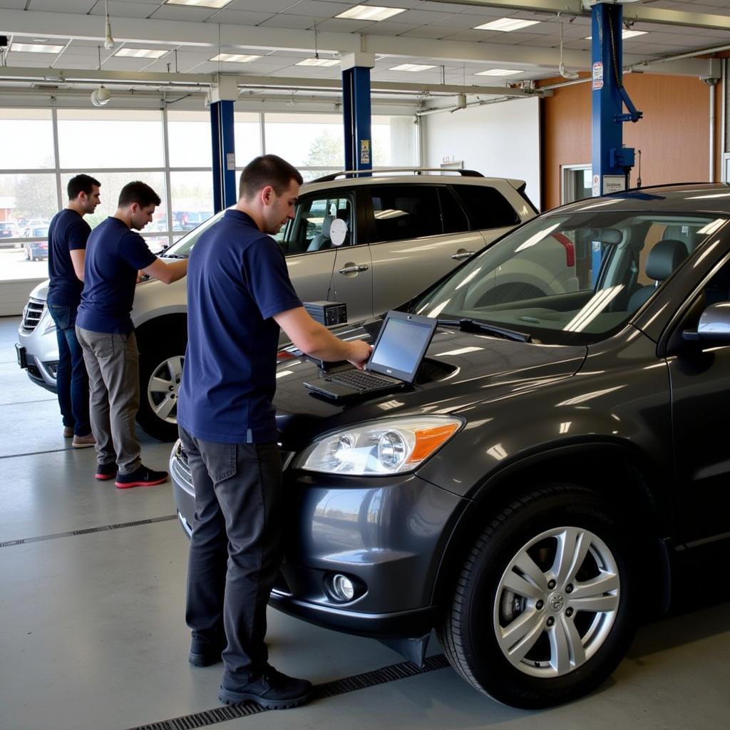 Modern Training Facility at Academy Auto Service Winnipeg