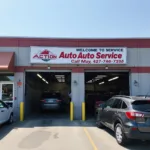 Action Auto Services Palatine Shop Front