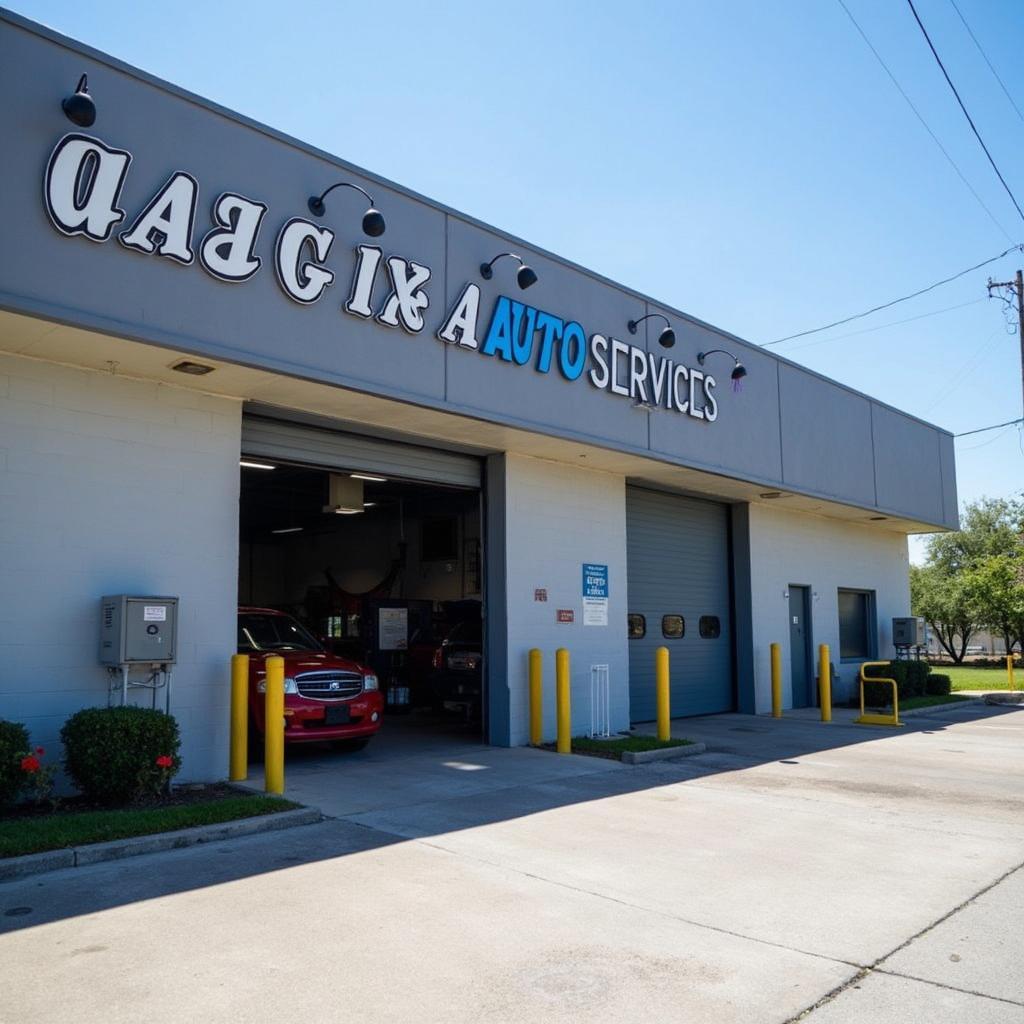 Modern and inviting storefront of Adam Auto Services in Orlando, FL