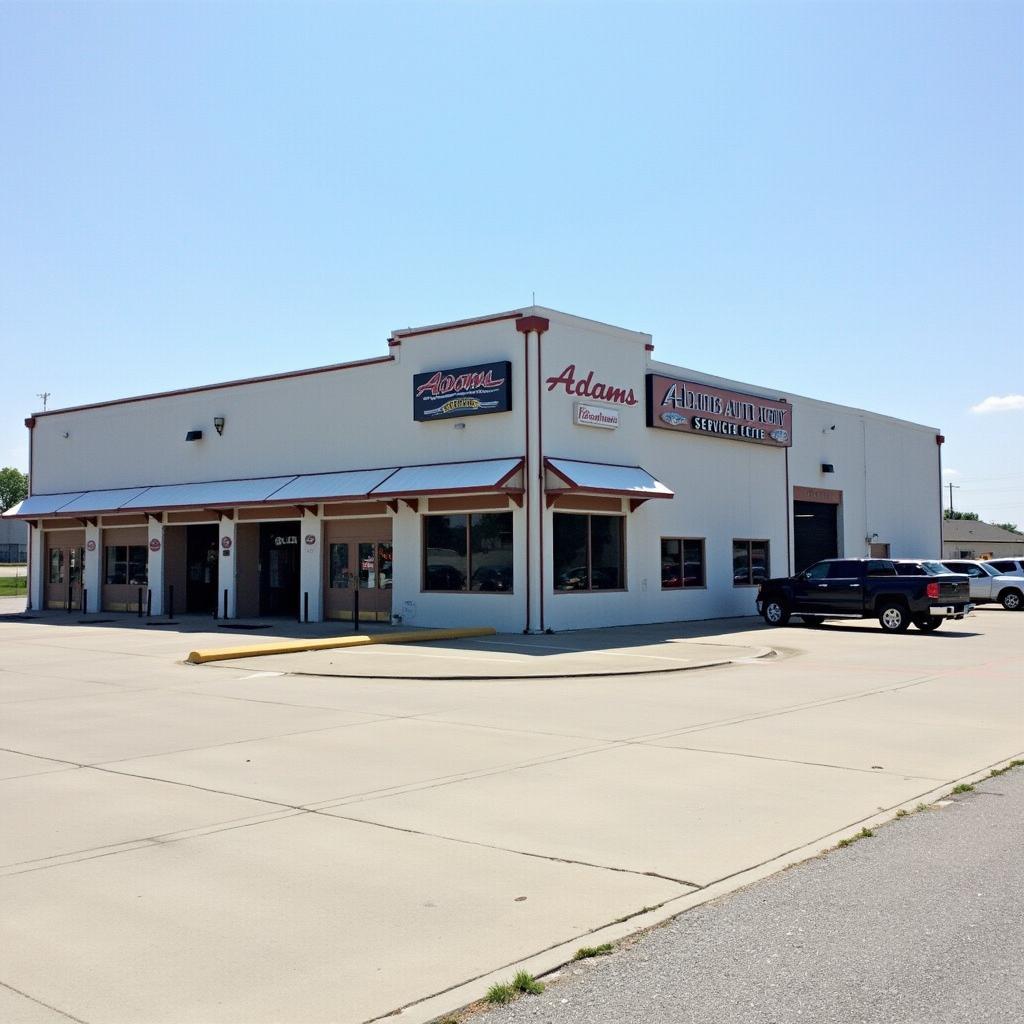 Adams Auto Body Shop in McHenry