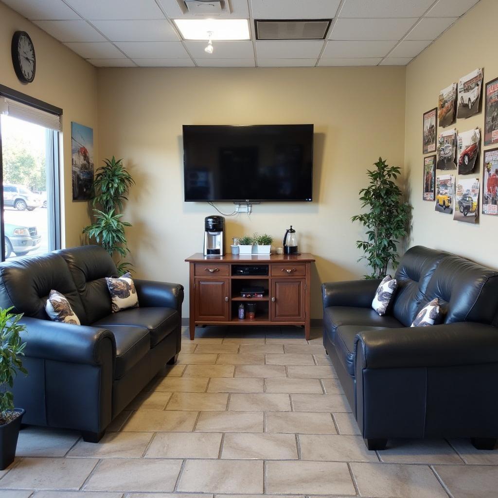 Adams Auto Service Orlando Customer Waiting Area