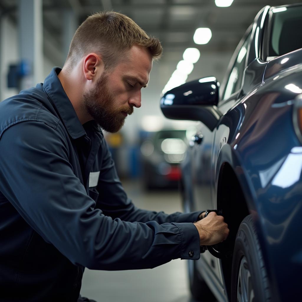 Experienced Technician at Adams Tire & Auto Services