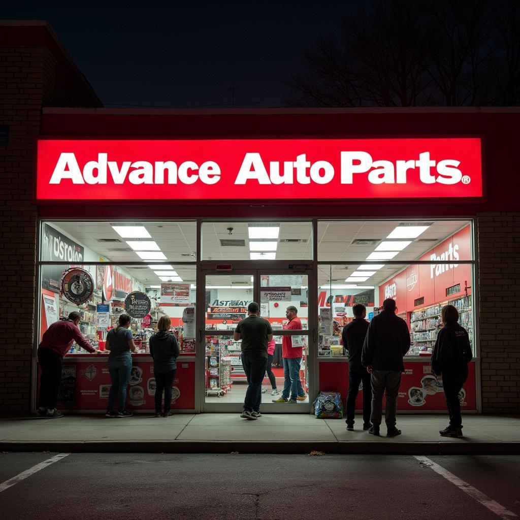 Advance Auto Parts storefront