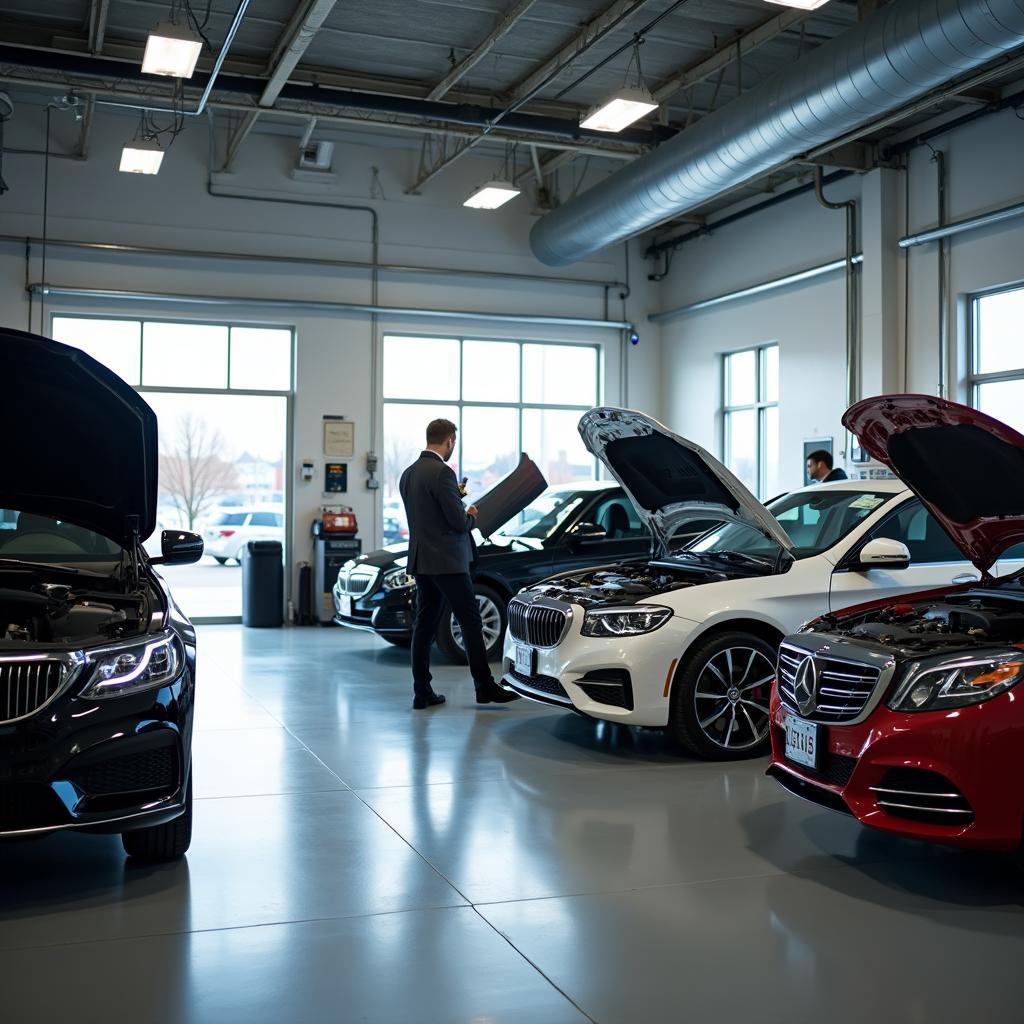 Modern Auto Service Center in Iowa City