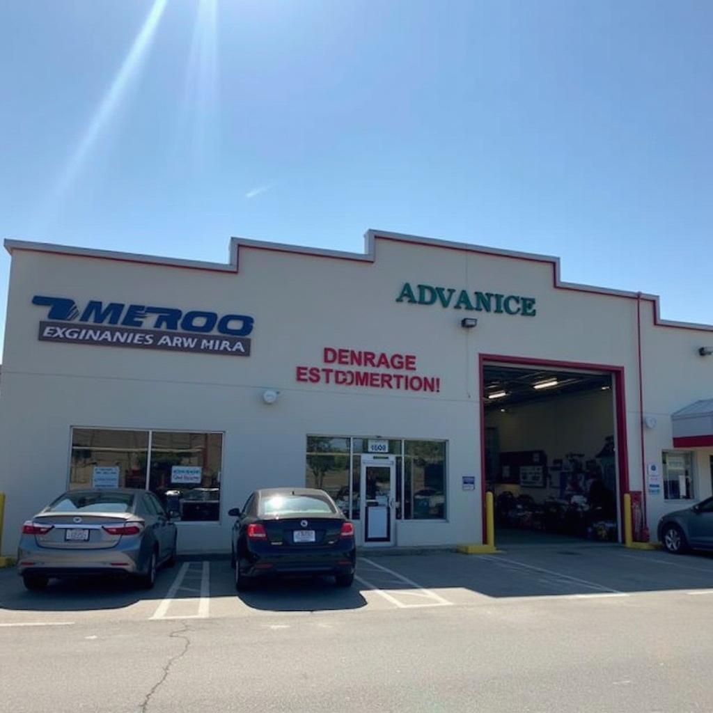 Modern and inviting shop front of Advantage Auto Service in Saukville