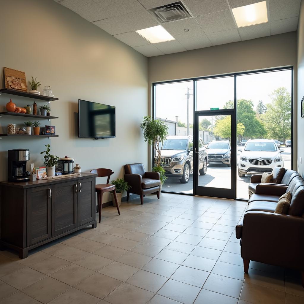 Customer waiting area at Afton Point S Tire and Auto Service