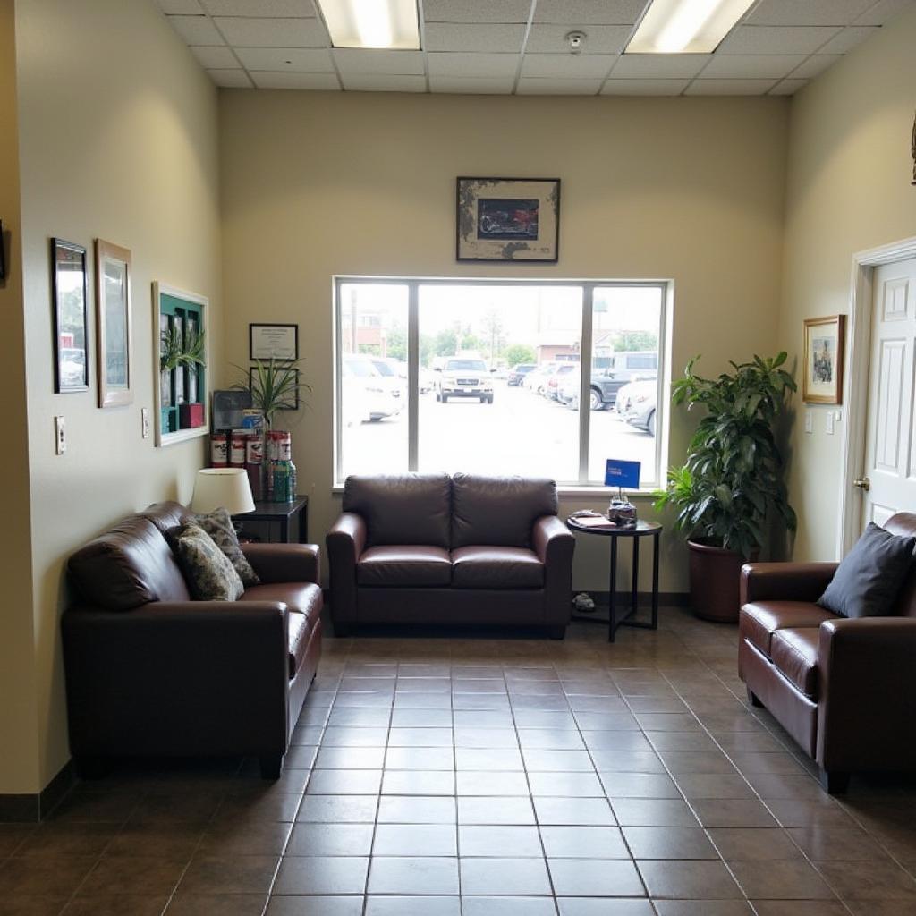 AG Auto Services Customer Waiting Area