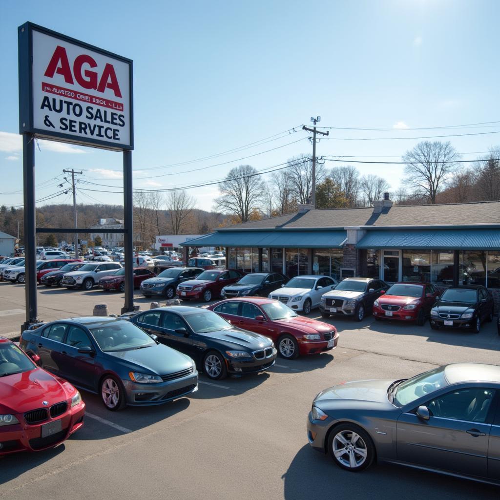 AGA Auto Sales & Service Lot