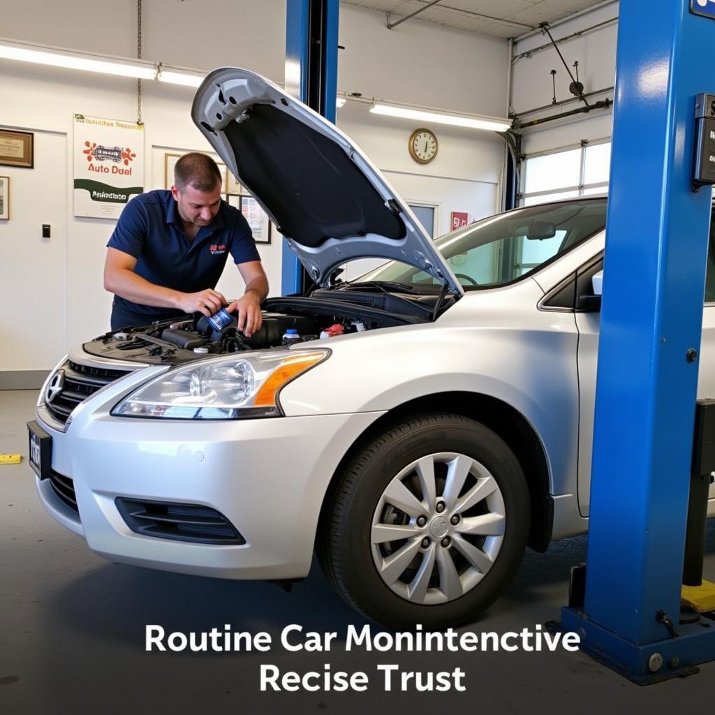 Routine Car Maintenance in Ashington