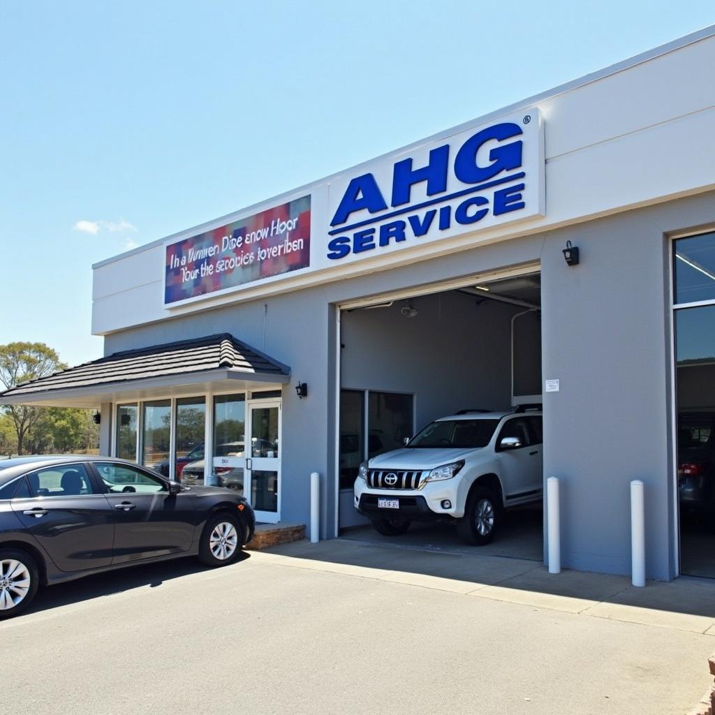 Modern Exterior of AHG Auto Service Cannington