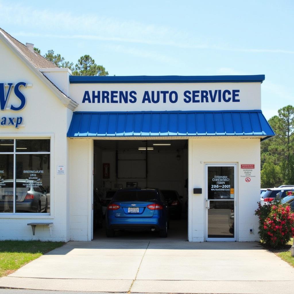 Ahrens Auto Service Gainesville FL Shop Front