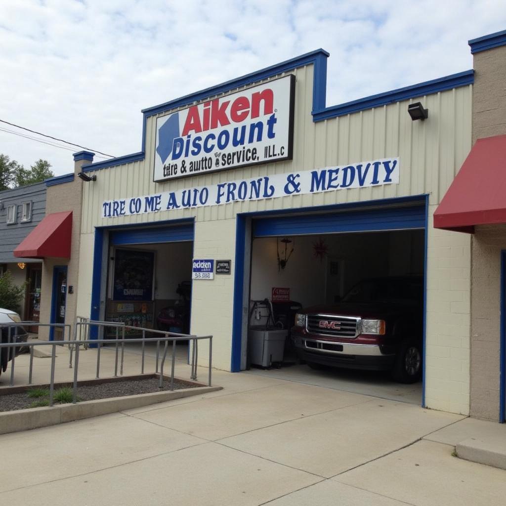 Aiken Discount Tire & Auto Service shop front