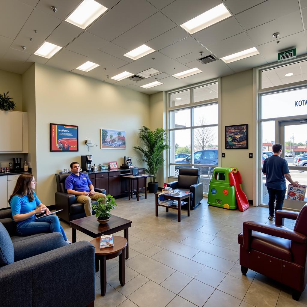 Air Park Auto Service Waiting Area