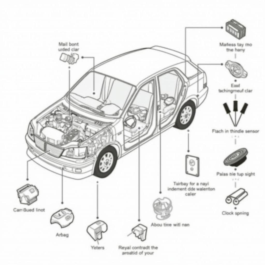 Car Airbag System Components