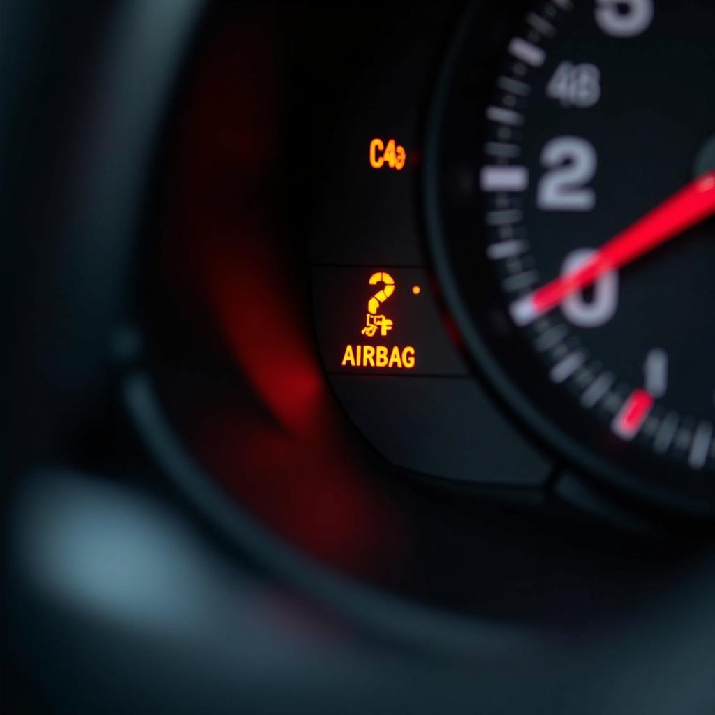 Airbag Warning Light on Dashboard