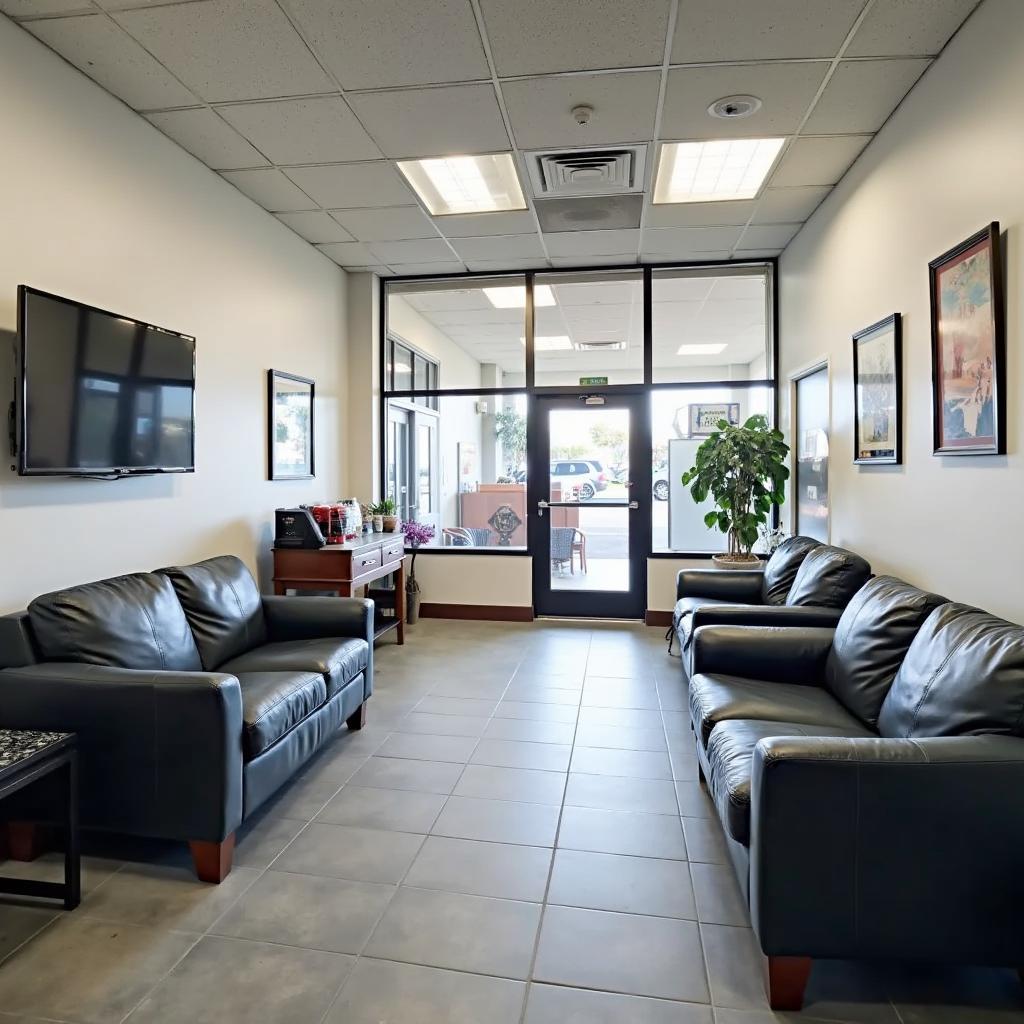 Airport Auto Service Center Waiting Area