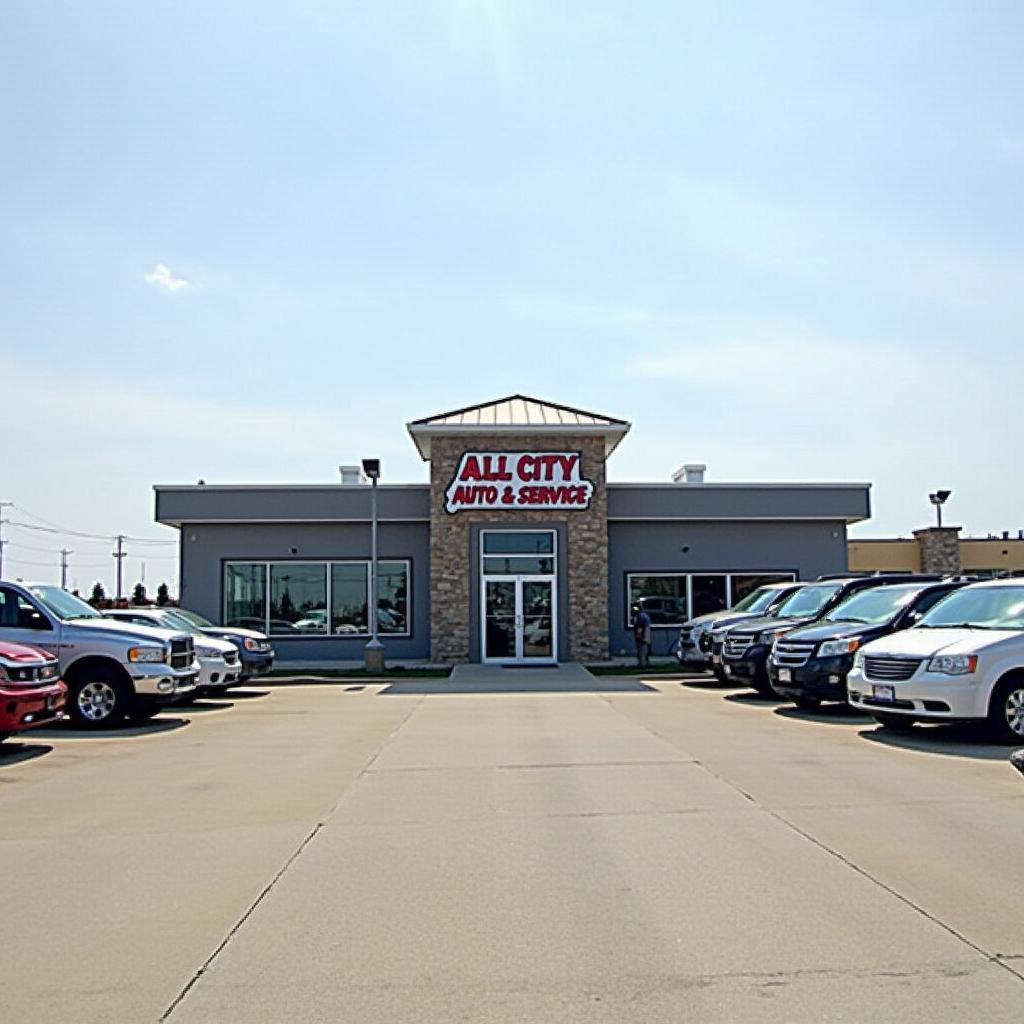 All City Auto & Service building exterior