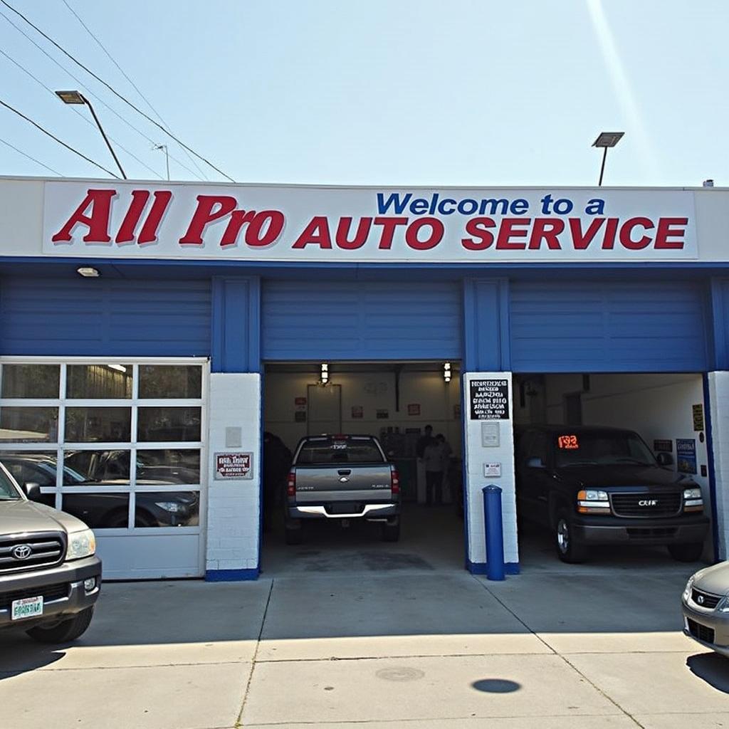 All Pro Auto Service Inc Langhorn Shop Front