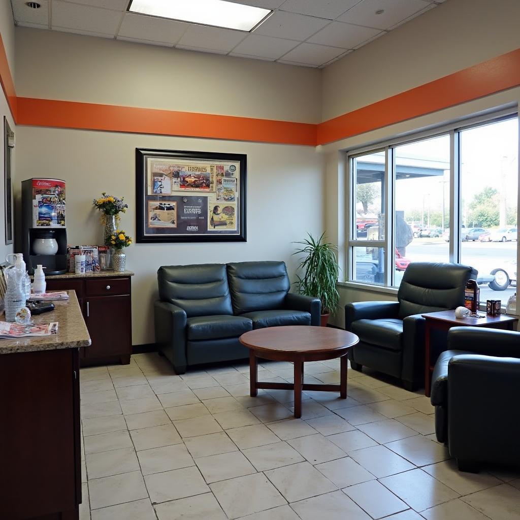 All Star Tire and Auto Service Waiting Area