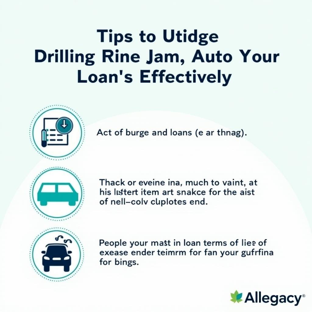 Tips for using Allegacy Auto Loans