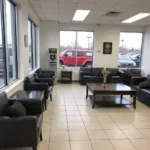 Clean and comfortable waiting area at Allen Auto Service